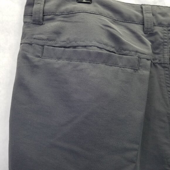 REI Adventures Pants Men's 36x32 Gray Cargo UPF 50+ Nylon Travel Hiking Outdoor - Picture 11 of 16